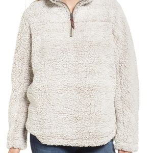Thread & Supply Wubby Sherpa Pullover Quarter Zip